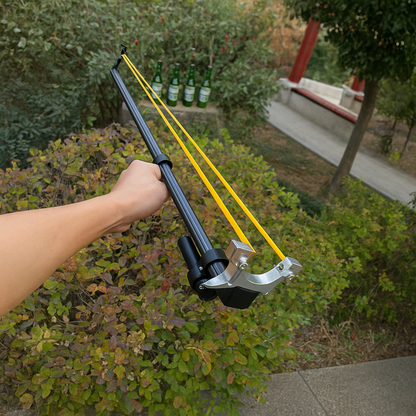 High Powered Zoom Slingshot with Laser Sight
