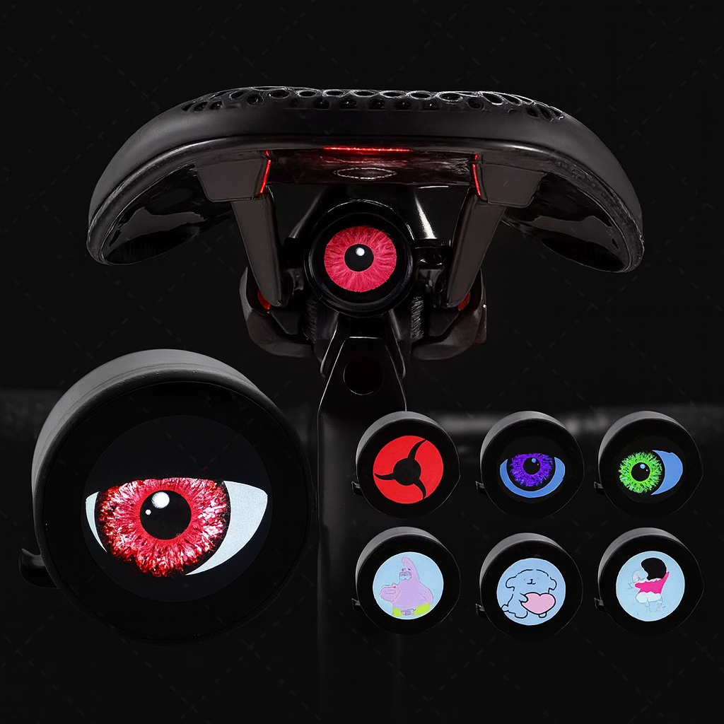 Visible LED Waterproof Bicycle Rear Lamp - Luxicro