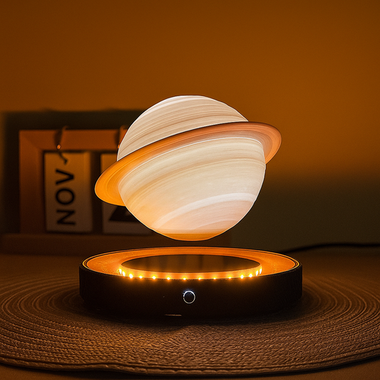 Cosmic Floating Saturn Desk Lamp - Luxicro