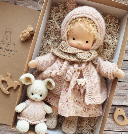 Soft Plush Handmade Teddy Bear Doll - Luxicro