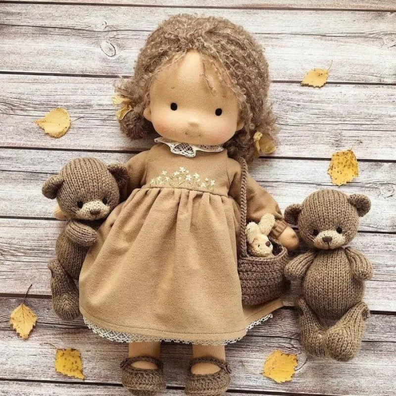 Soft Plush Handmade Teddy Bear Doll