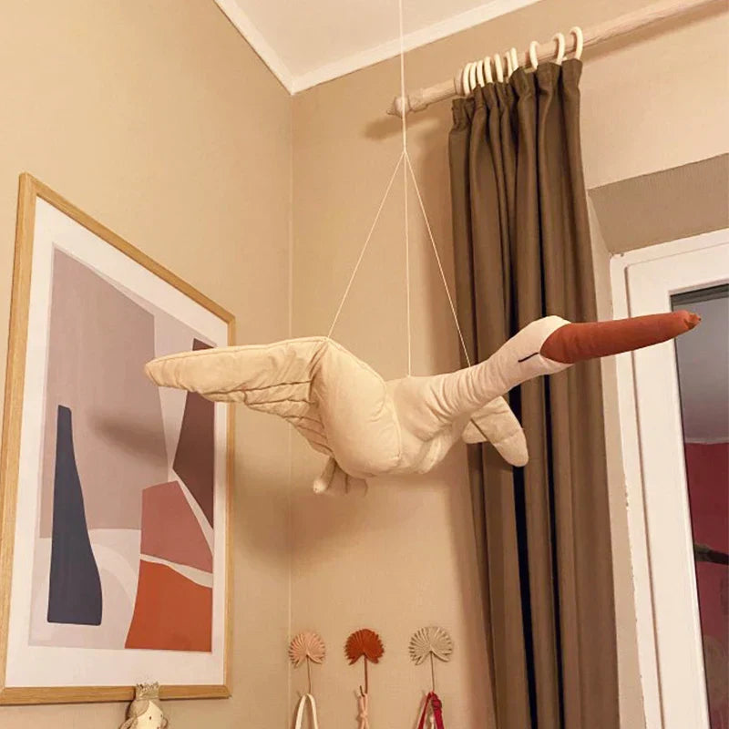 Beautiful Swan Baby Room Decor