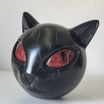 Beautiful Feline Cat Figurine Statue
