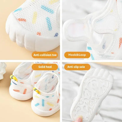 Breathable Kids Beach Sandals with Lightweight Mesh - Luxicro