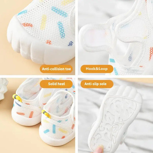 Breathable Summer Toddler Sandals - Kids Lightweight Footwear - Luxicro