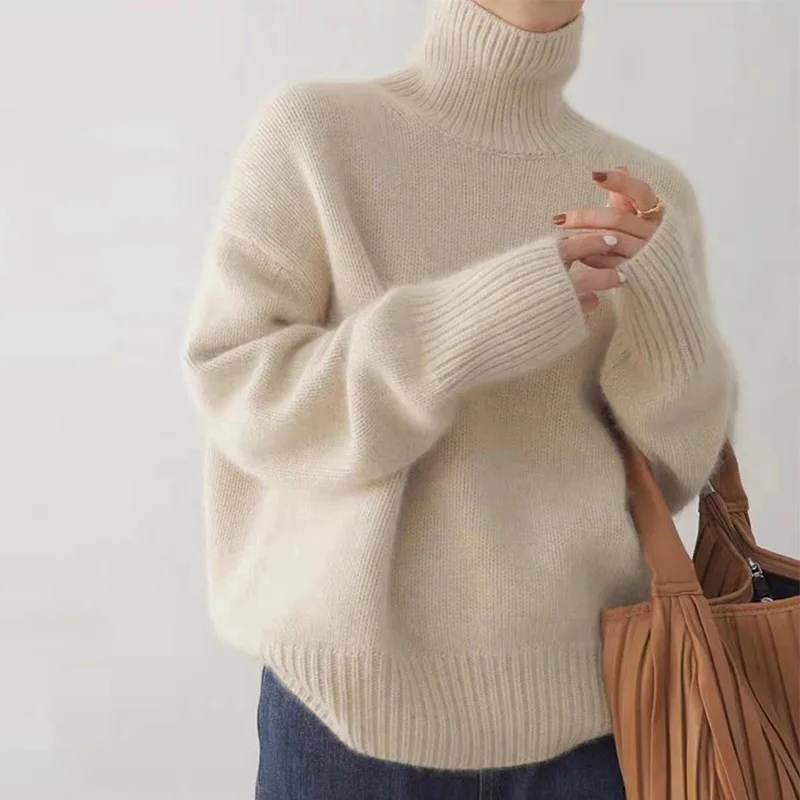 Cozy Crew Neck Pullover Sweater