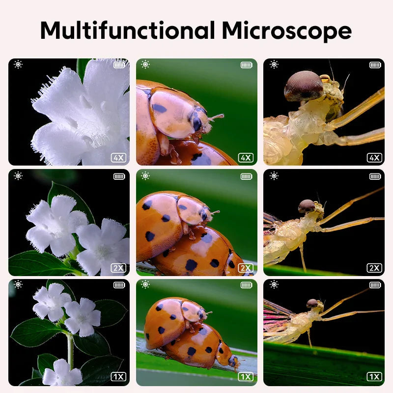 Portable Kids Microscope Kit