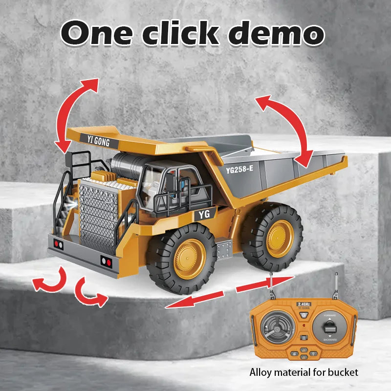 Cool Remote Control Construction Truck