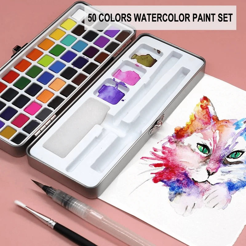 Colorful Art Watercolor Kit - Luxicro