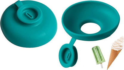 Fun Silicone Ice Cream Cone Holder - Luxicro