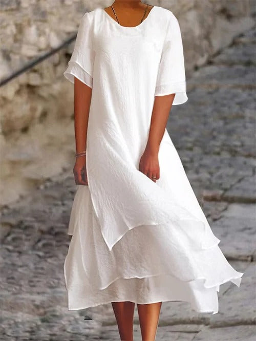 Breathable Cotton Linen Blend Fabric - Luxicro
