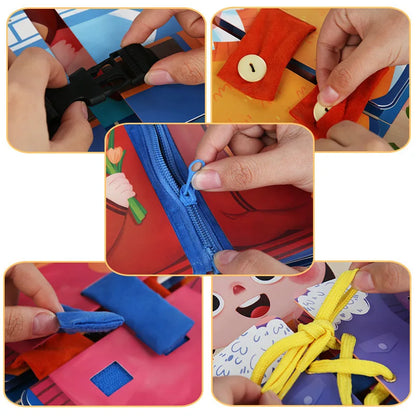 Educational Kids Activity Puzzle Book