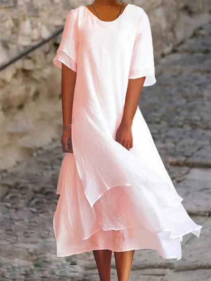 Breathable Cotton Linen Blend Fabric