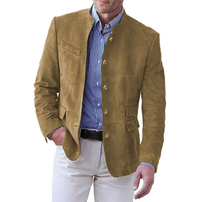 Traditional Fit Mens Button Down Jacket