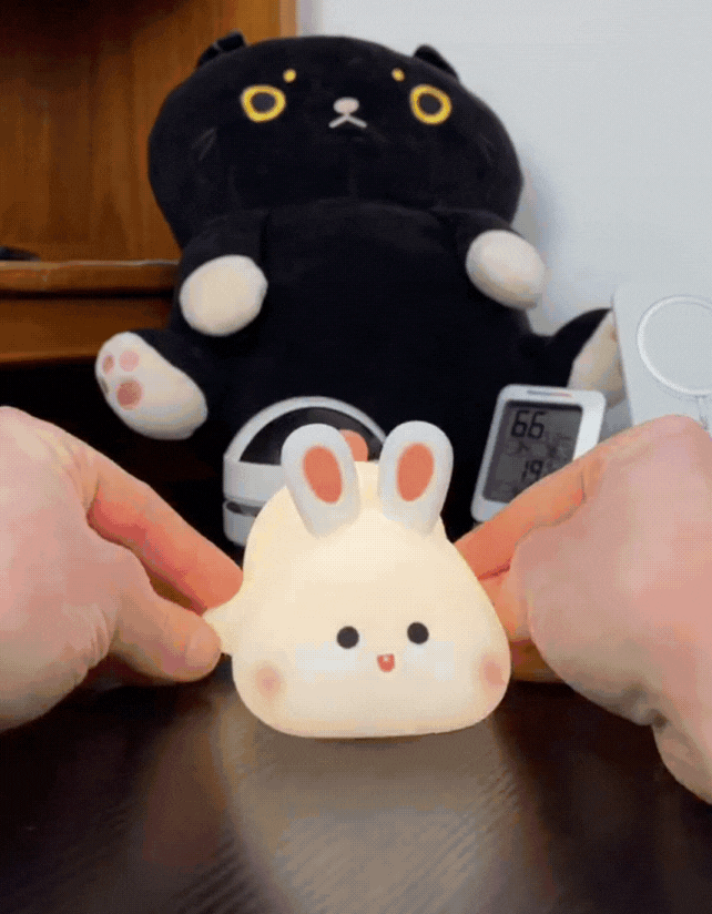 Adorable Bunny Night Light Lamp