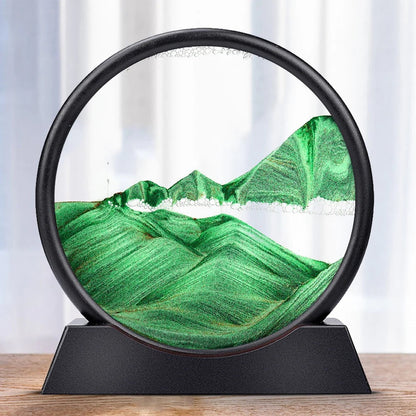Vibrant Creative Sand Art Decoration