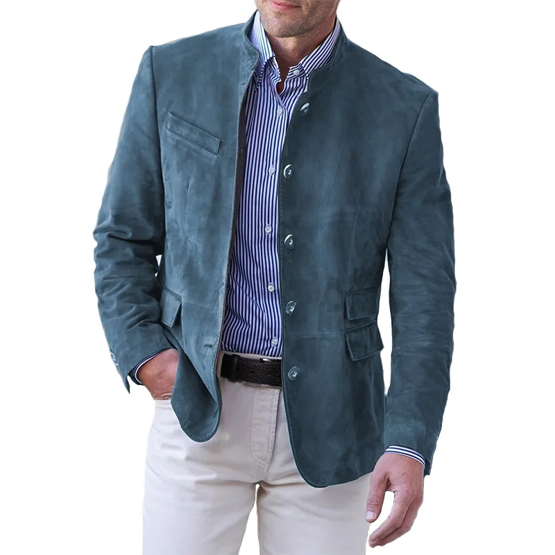 Traditional Fit Mens Button Down Jacket