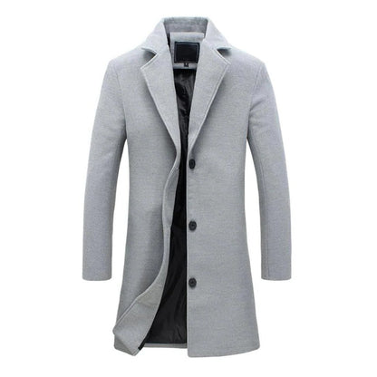 Warm Men's Parka Jacket Coat