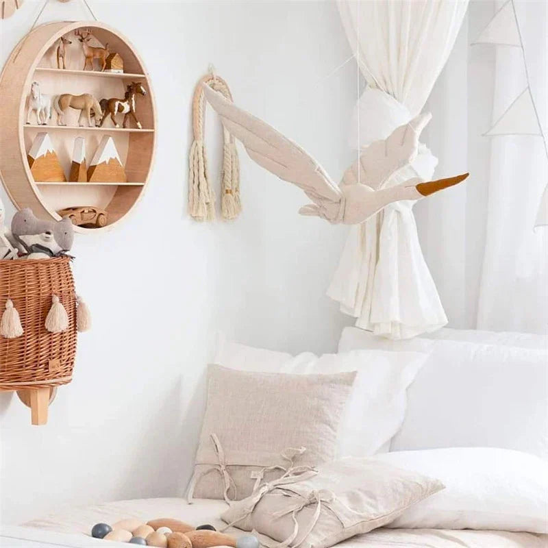 Beautiful Swan Baby Room Decor