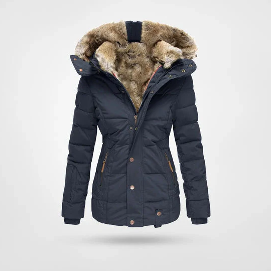 Cozy Insulated Snow Jacket with Hood