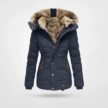Cozy Insulated Snow Jacket with Hood
