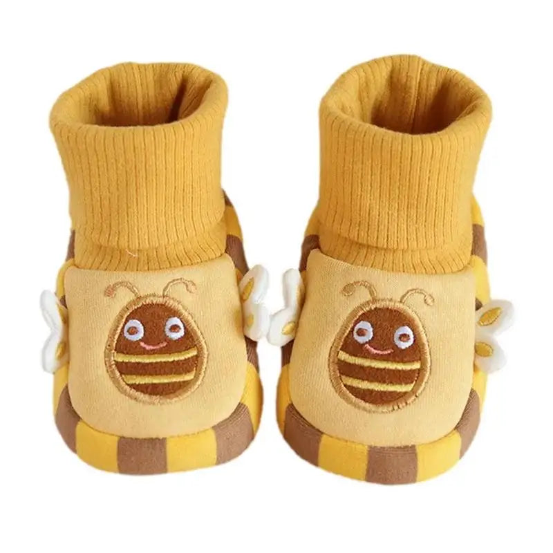 Cozy Kids Slippers with Grippy Soles and Fun Designs