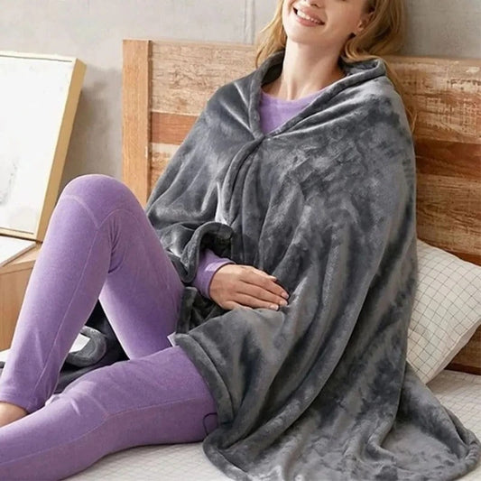 Cozy Electric Heat Throw Blanket - Luxicro