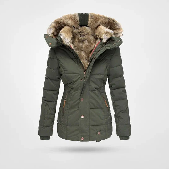 Cozy Insulated Snow Jacket with Hood