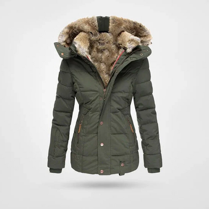 Cozy Insulated Snow Jacket with Hood