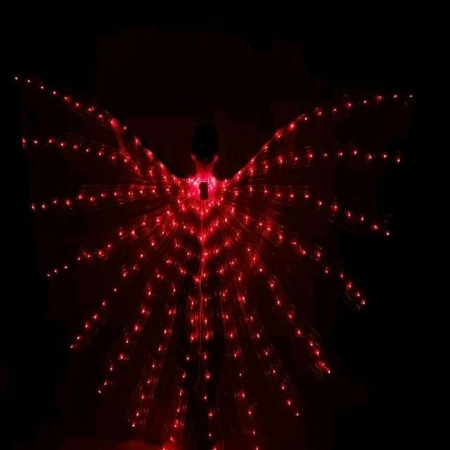 Colorful LED Fairy Light Wings - Luxicro