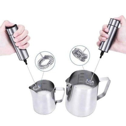 Compact Electric Milk Frother Machine - Luxicro