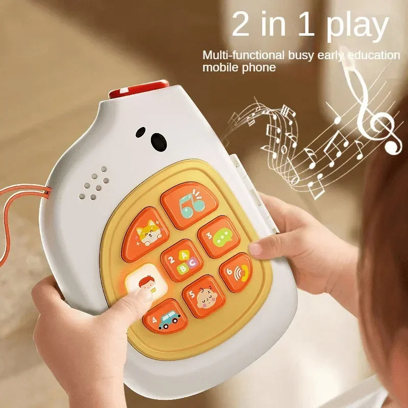 Fun Kids Learning Phone Toy with Music and Sounds - Luxicro
