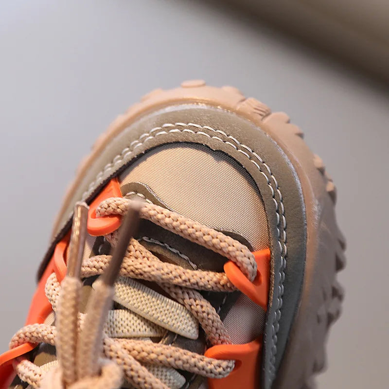 Boys Girls Running Shoes - Cushioned Sport Sneakers