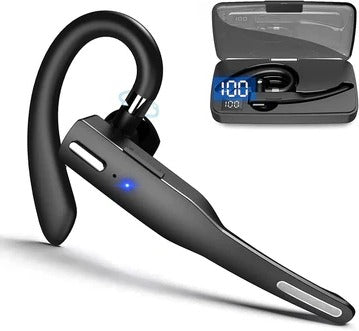 Wireless Bluetooth Trucker Headset with Dual Mics - Luxicro