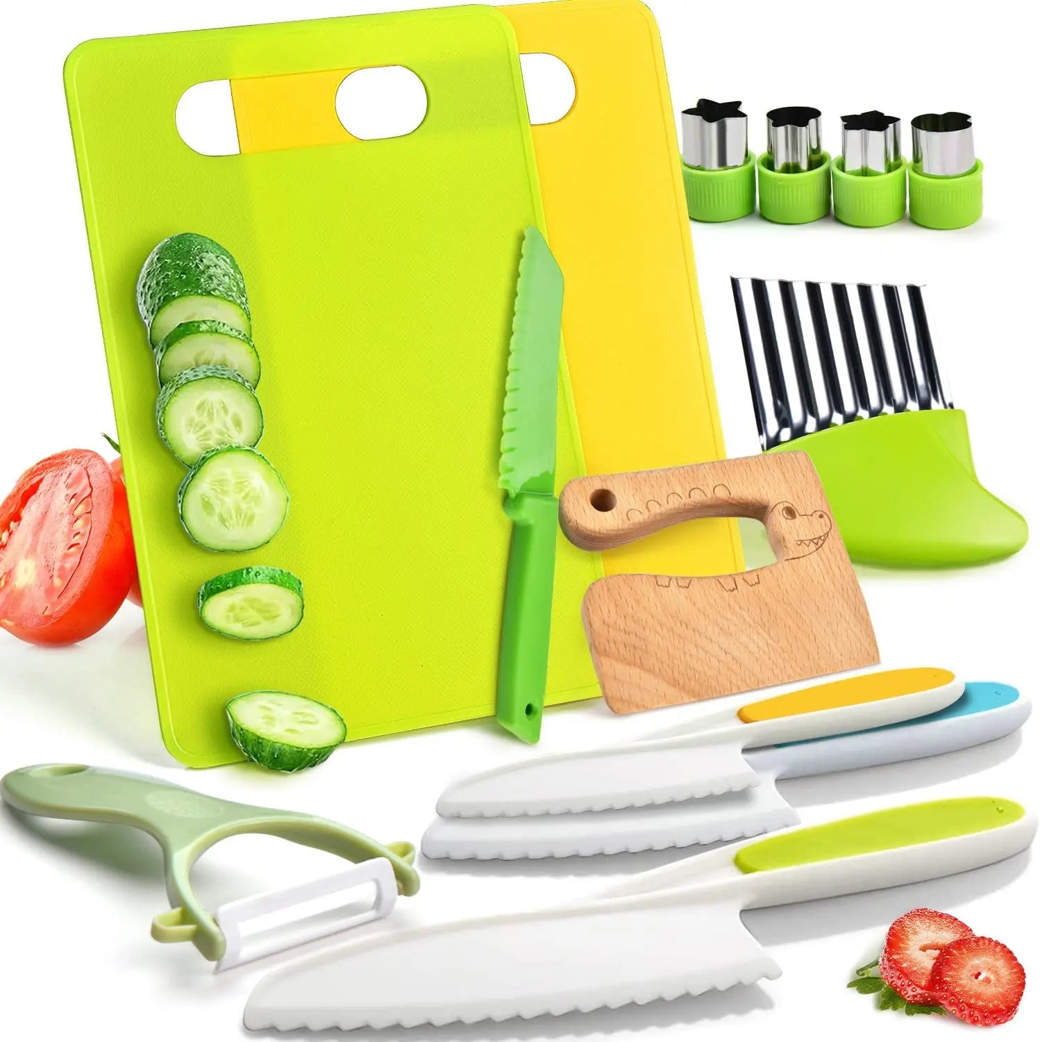 Kid Friendly Play Kitchen Set - Luxicro
