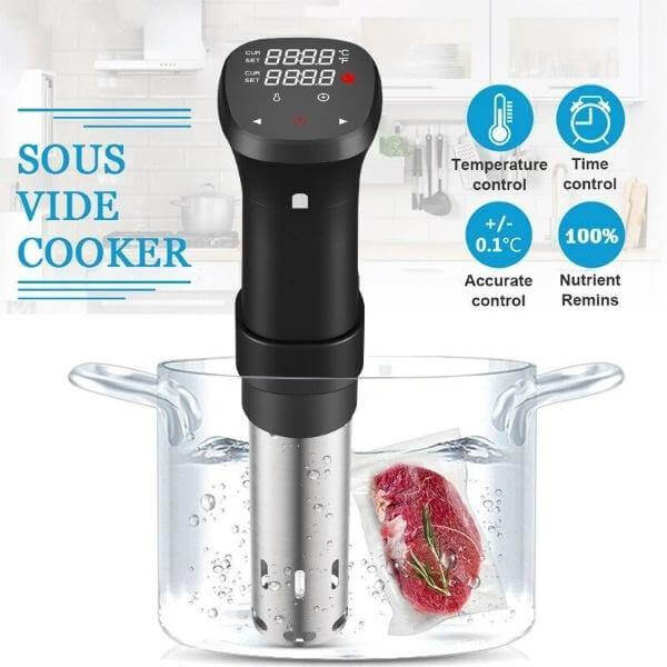 Accurate Sous Vide Cooker with Digital Timer - Luxicro