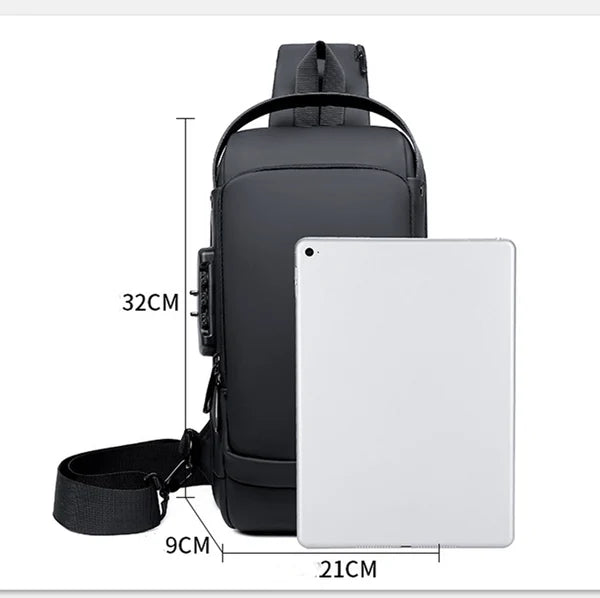 Secure Anti-Theft Travel Backpack