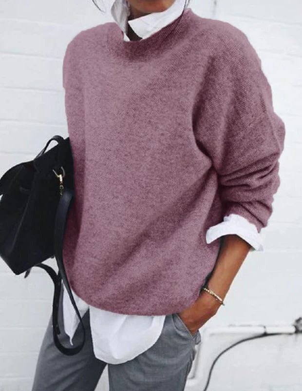 Cozy Luxury Crew Neck Sweater