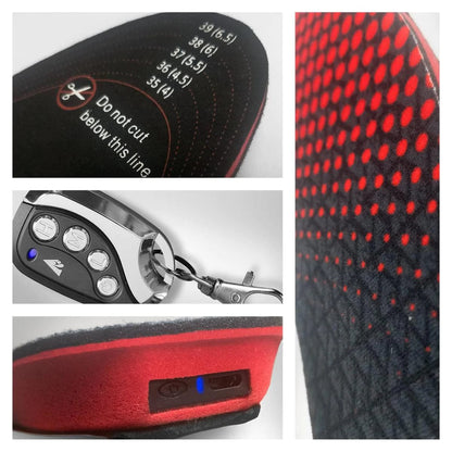Cozy Electric Heat Insoles for Warm Feet