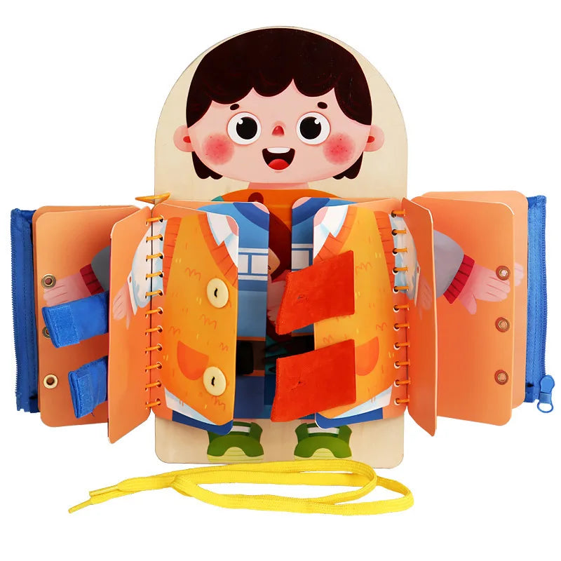 Fun Kids Dress Up Puzzle Book - Luxicro
