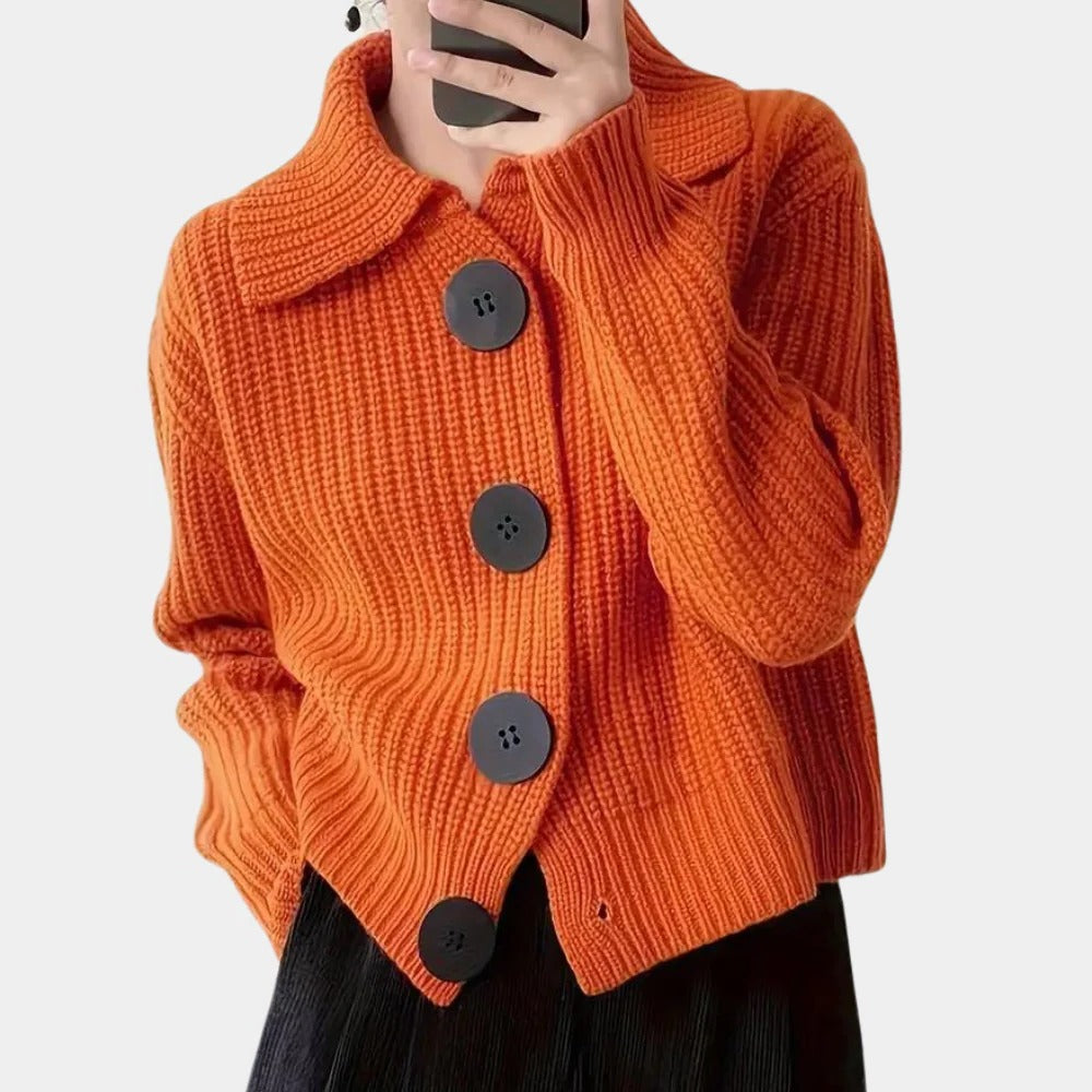 Stylish Women's Open Front Cardigan - Luxicro