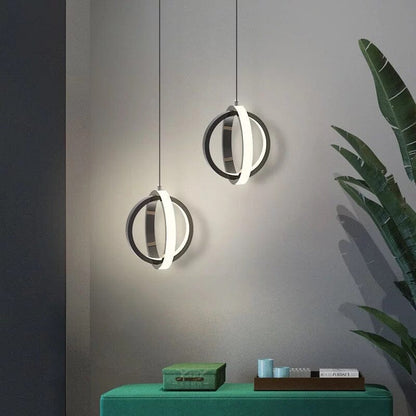 Small Metal Hanging Lamp | Contemporary Home Lighting