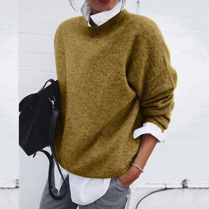 Cozy Luxury Crew Neck Sweater