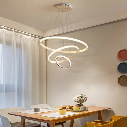 Stunning Round Pendant Ceiling Lighting Fixture