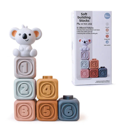 Bright Baby Wooden Teether Toy Set