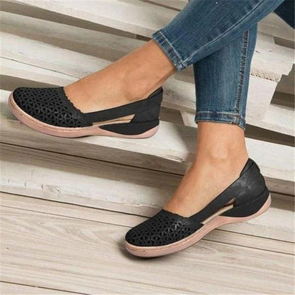 Comfortable Women Flat Shoes for Sensitive Feet