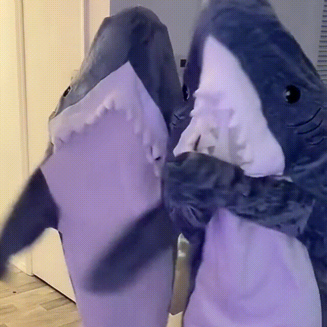 Cozy Fuzzy Shark Blanket