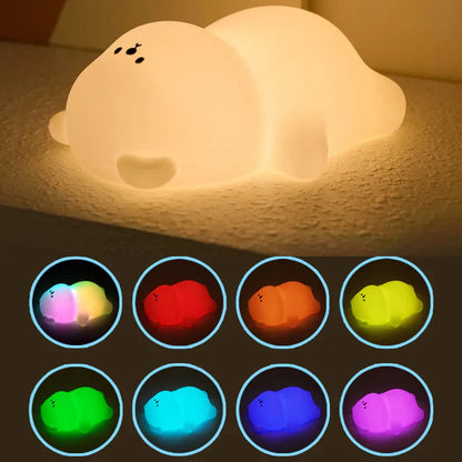 Cute Plush Nightlight Table Lamp for Children