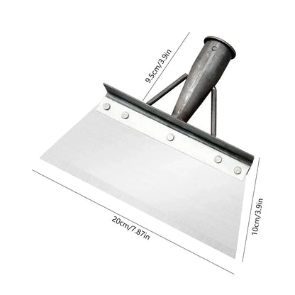Strong Steel Yard Scraper Tool - Luxicro