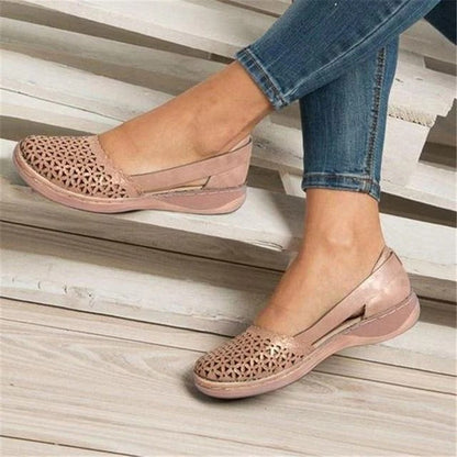 Comfortable Women Flat Shoes for Sensitive Feet